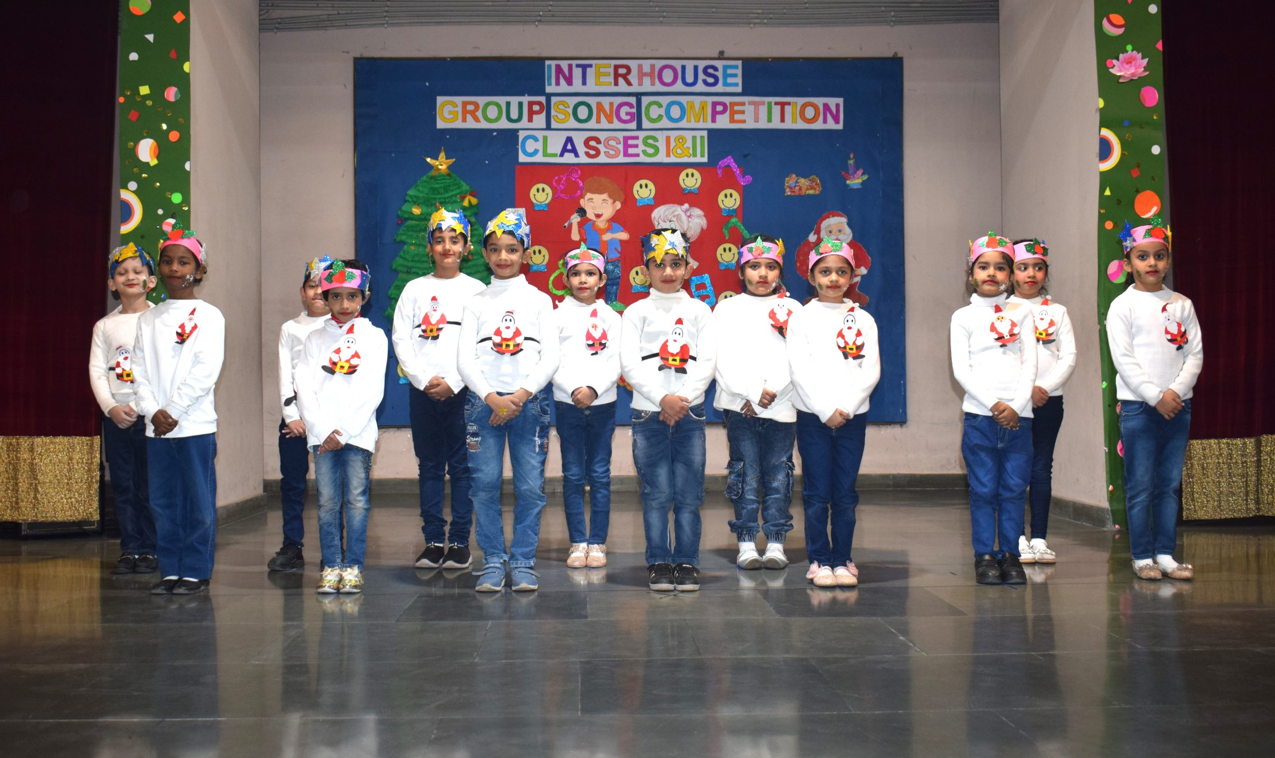 Inter House Group  Song Competition Classes 1 & 2
