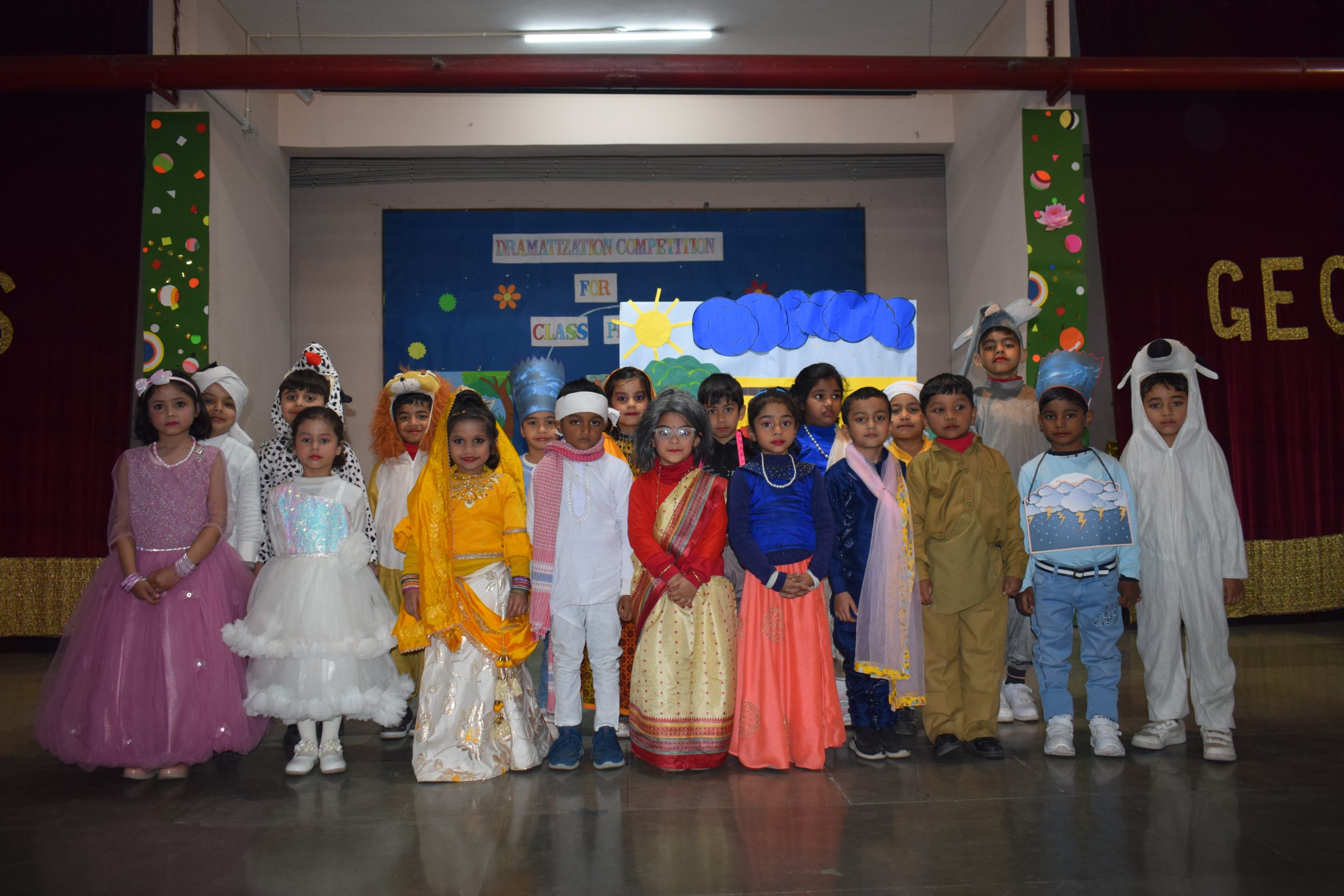Inter Class Dramatization Competition – Pre Primary