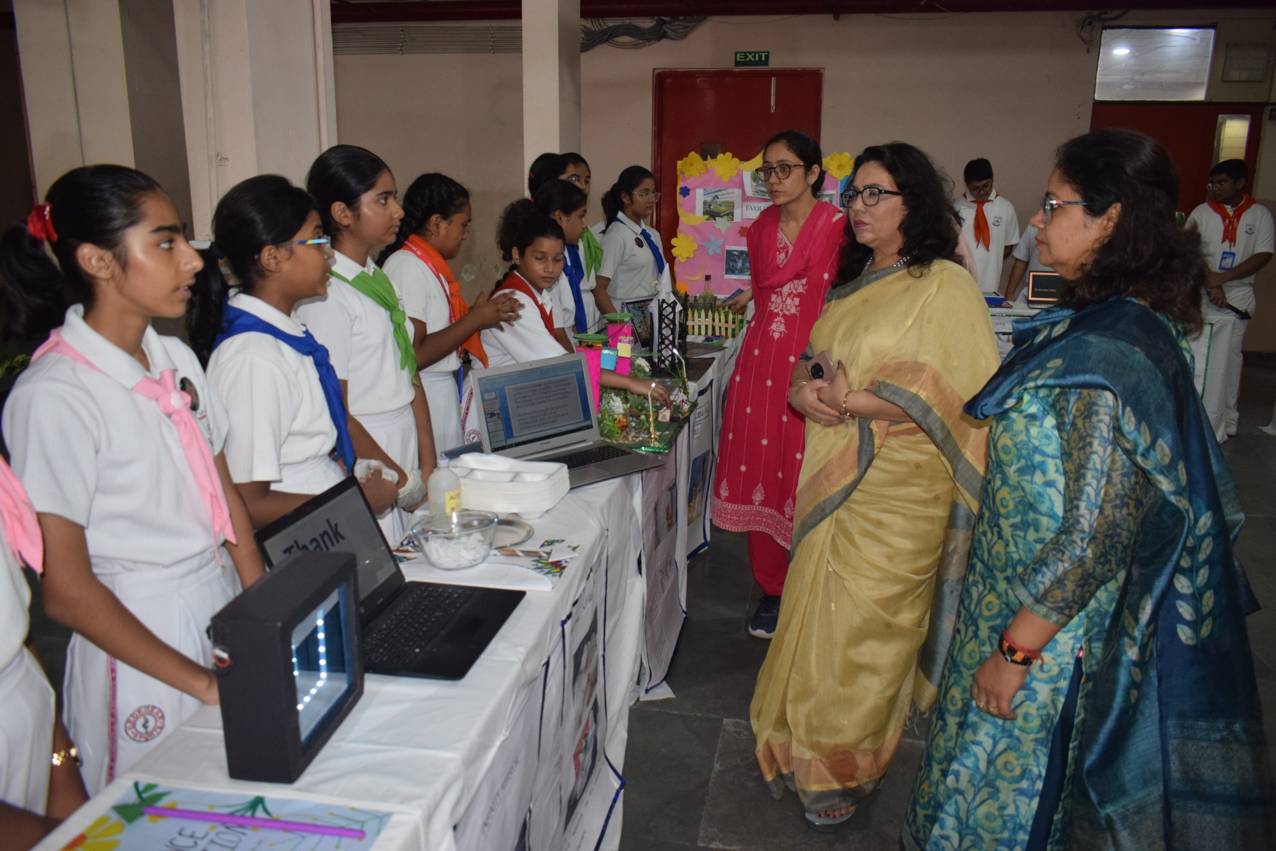 SCIENCE EXHIBITION JUNIOR  AND SENIOR WING