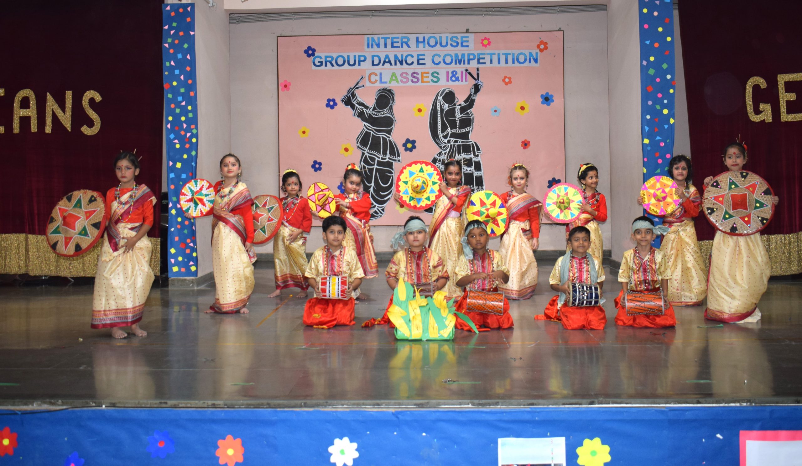 Inter House Group Dance Competition Class 1st and 2nd