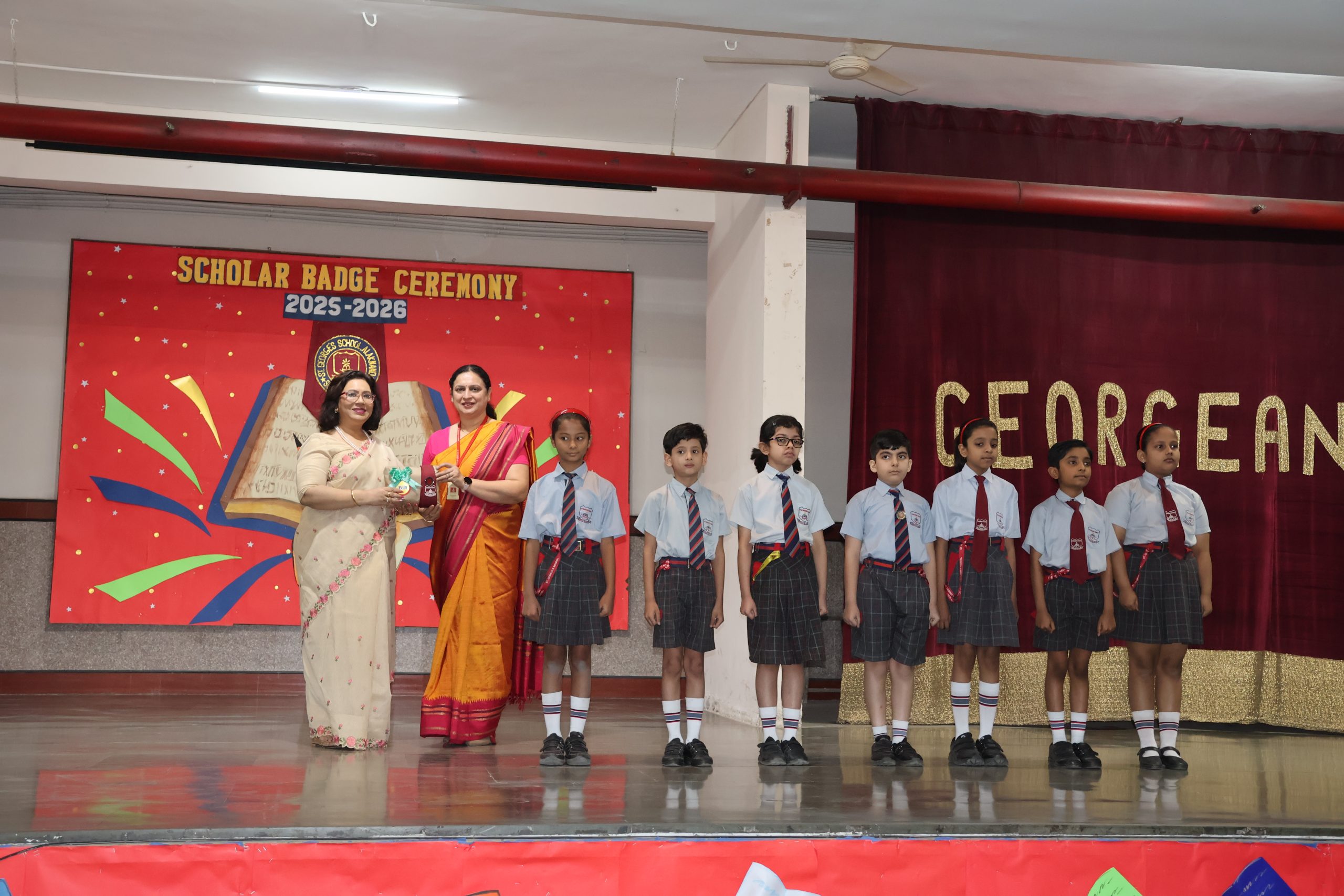 SCHOLAR BADGE CEREMONY(2025-2026) CLASSES 3 to 5