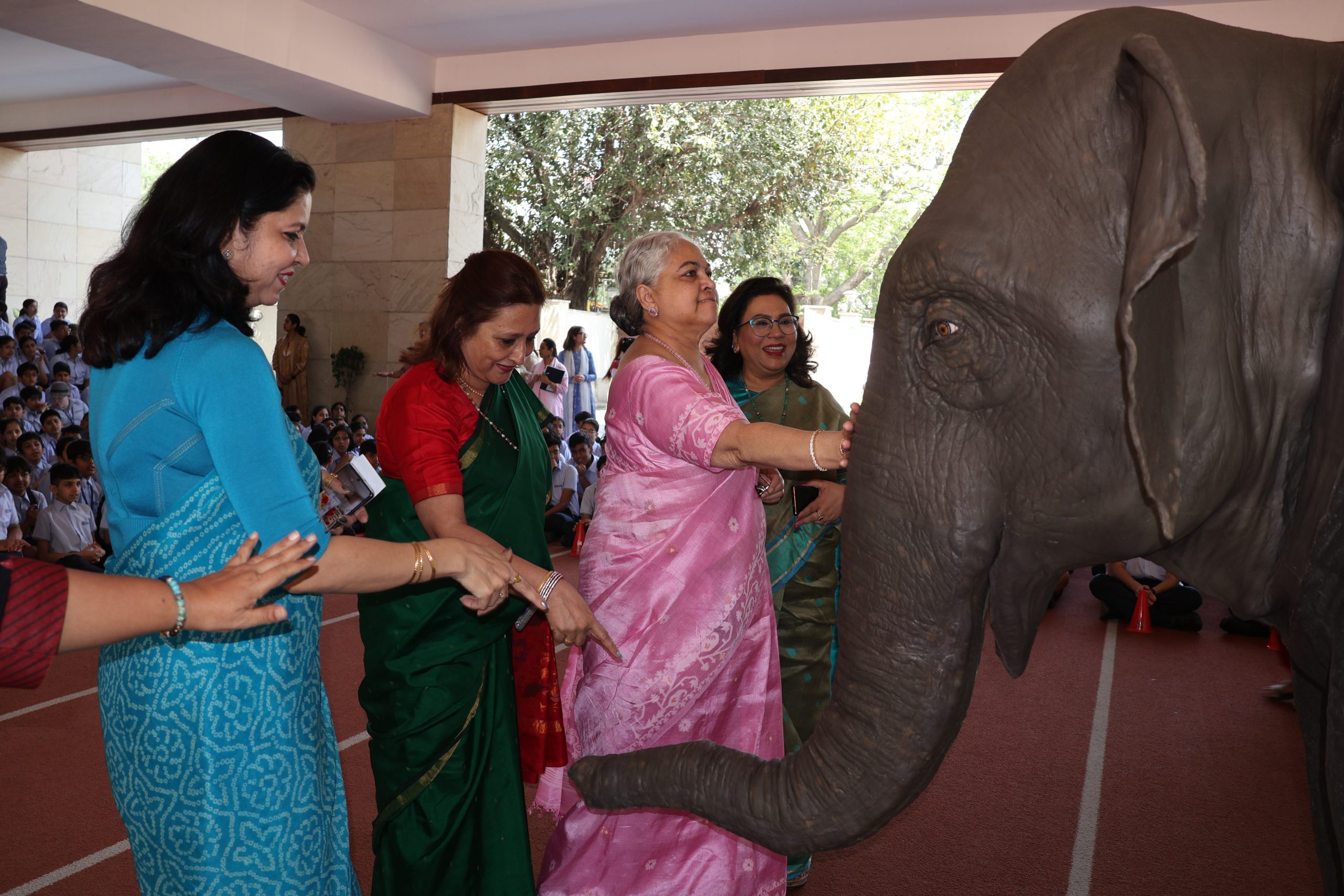 Visit of Ellie – The AI Elephant
