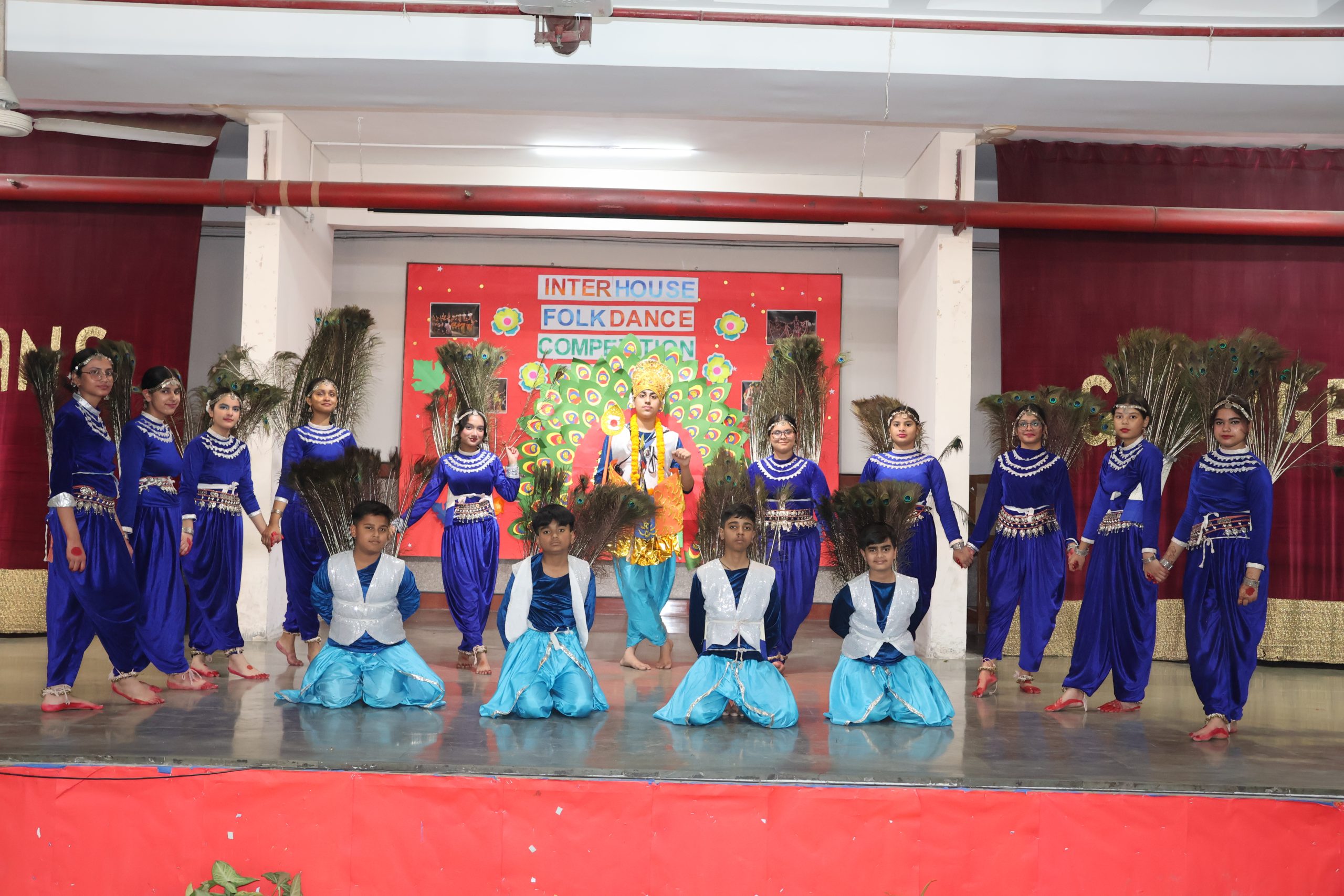 INTER HOUSE FOLK DANCE COMPETITION (CLASSES IX & XI)